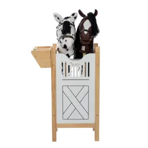 by ASTRUP Paardenbox voor 2 stokpaarden
