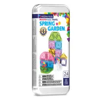 MAGNA-TILES -microMAGS Spring Garden (24 stuks)