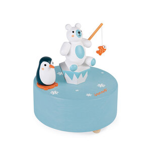 Janod Janod Muziekdoosje Pinguin