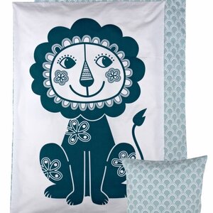 Roommate Roommate Dekbedovertrek Soulmate lion (140x200cm)
