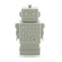 KG Design Robot Spaarpot Lichtgroen