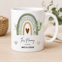 Rainbow Mummy - Gepersonaliseerde Moederdag mok