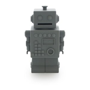 KG Design KG Design Robot Spaarpot Donkergrijs