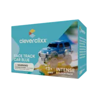 Cleverclixx Race Auto Blauw (1 Stuk)