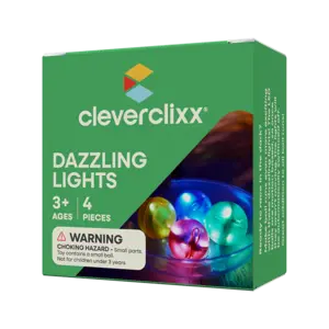 Cleverclixx Cleverclixx Balls Pack Dazzling Lights 4 Stuks