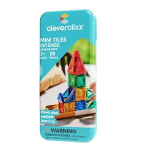Cleverclixx Cleverclixx Mini Tiles Pack Intense 28 Stuks