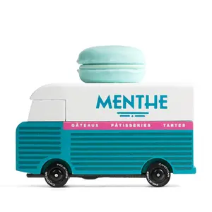 Candylab Candycar Macaron Van Menthe Blauw