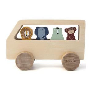 Trixie Trixie - Houten Dierenbus - Voertuigen