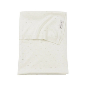 Meyco Meyco Deken Bamboo Ajour Offwhite