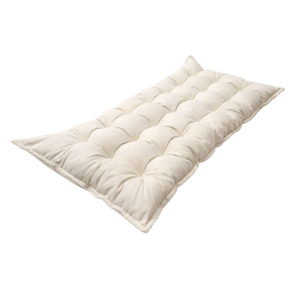 Bees & Blooms Bees & Blooms Gewatteerd Vloerkussen Beige