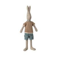 Maileg Rabbit - Classic - Gebreid shirt en korte broek (Size 3)