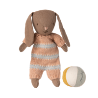 Maileg Bunny Set Micro - Bruin - Roze
