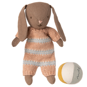 Maileg Maileg Bunny Set Micro - Bruin - Roze