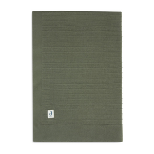 Jollein Jollein Ledikantdeken Pure Knit Leaf Green