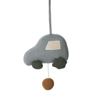 Liewood Liewood Angela Tractor Muziekmobiel Blue Fog Multi Mix