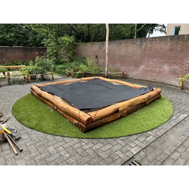 Buitenspelerij Zandbak 2x4 Meter 2 Laags Robinia