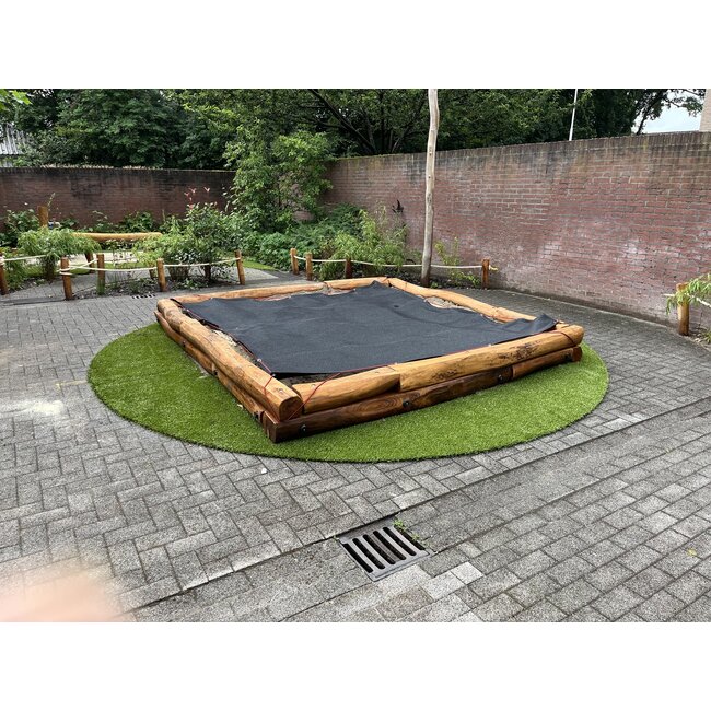 Buitenspelerij Zandbak 2x4 Meter 2 Laags Robinia
