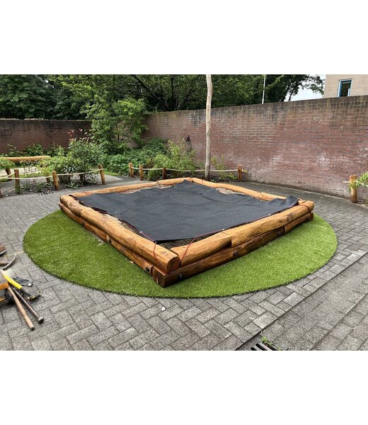Zandbak 2x2m 2 Laags Robinia