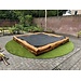 Buitenspelerij Zandbak 2x4m 3 Laags Robinia