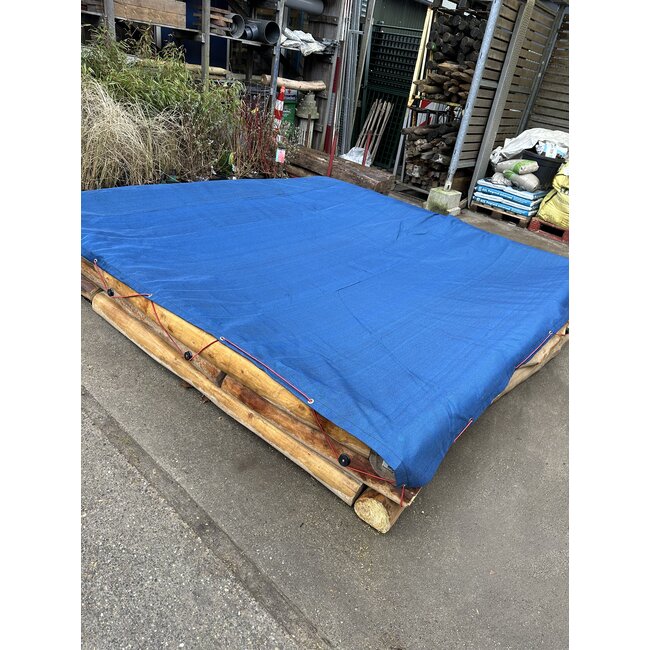 Afdeknet 2x2 Meter Blauw