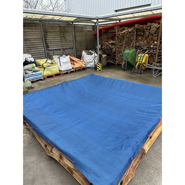 Buitenspelerij Afdeknet 2x4m Blauw