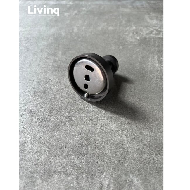 Handdoekhaak Gun metal