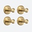 Handdoekhaakjes Goud (4 stuks)