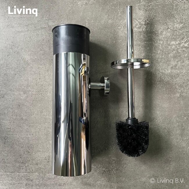 Toiletaccessoireset 4-delig Chroom