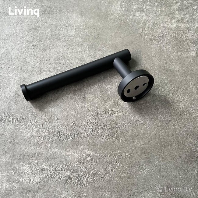 Toiletrolhouder Zwart