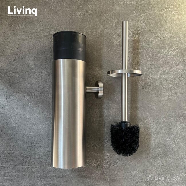 Toiletaccessoireset 4-delig RVS