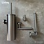 Toiletaccessoireset 4-delig Gun metal