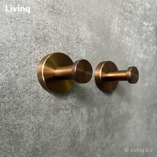 Handdoekhaakjes Koper (4 stuks)