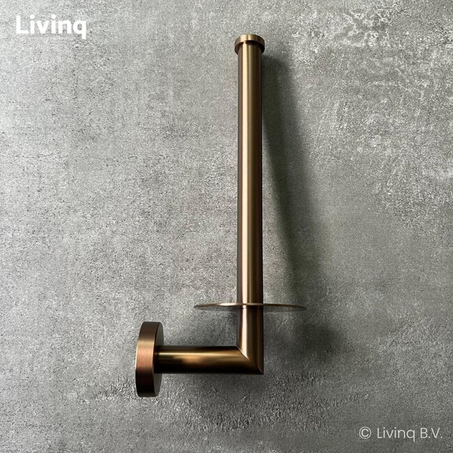 Toiletaccessoireset 4-delig Koper