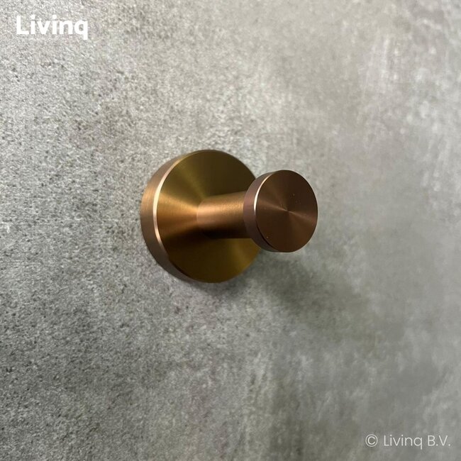 Toiletaccessoireset 3-delig Koper