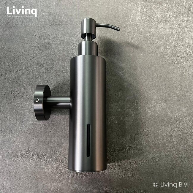 Zeepdispenser Gun metal