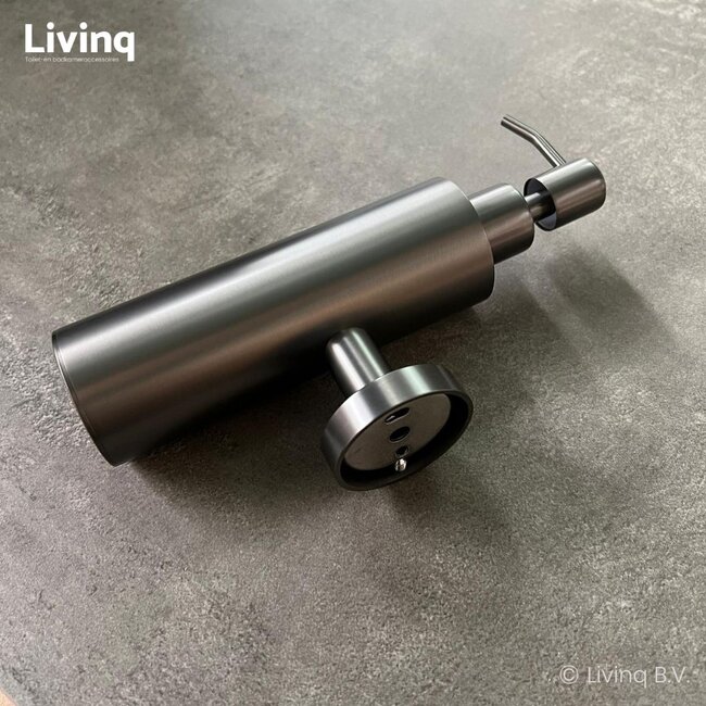 Zeepdispenser Gun metal