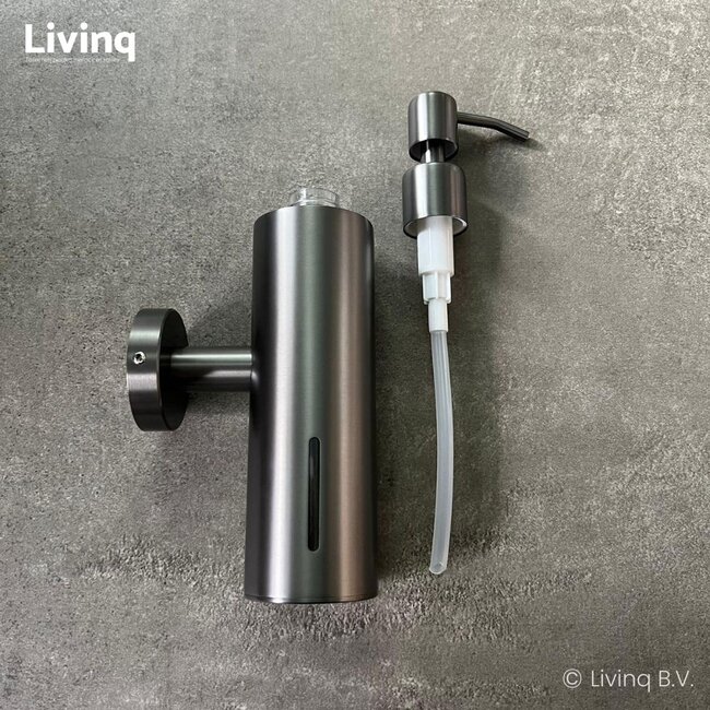 Zeepdispenser Gun metal