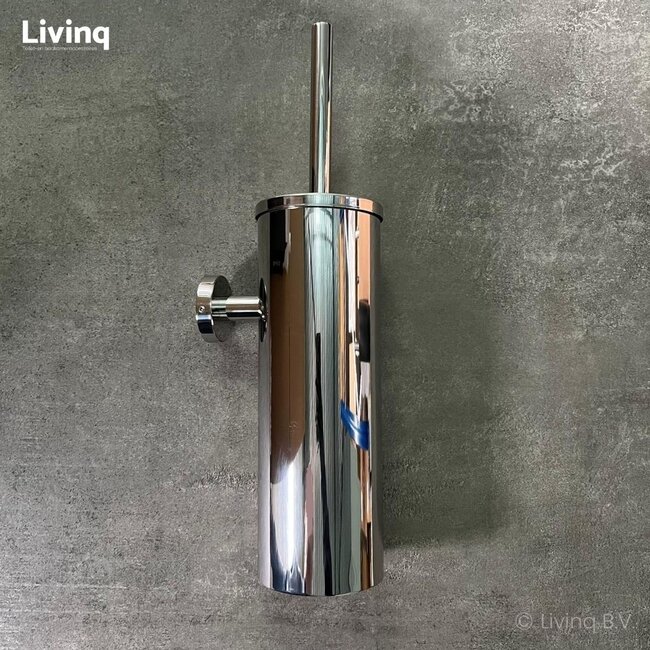 Toiletaccessoireset 4-delig Chroom