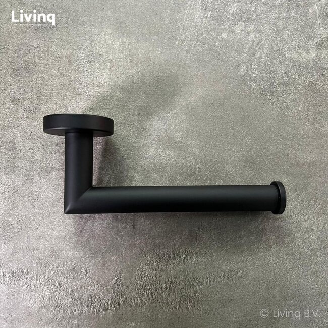 Toiletrolhouder mat zwart