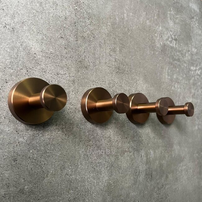 Handdoekhaakjes Koper (4 stuks)