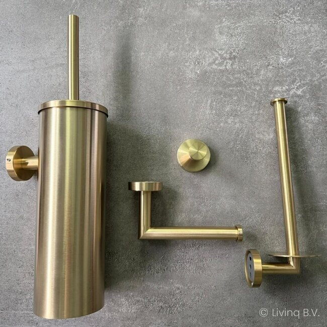 Toiletaccessoireset 4-delig Goud