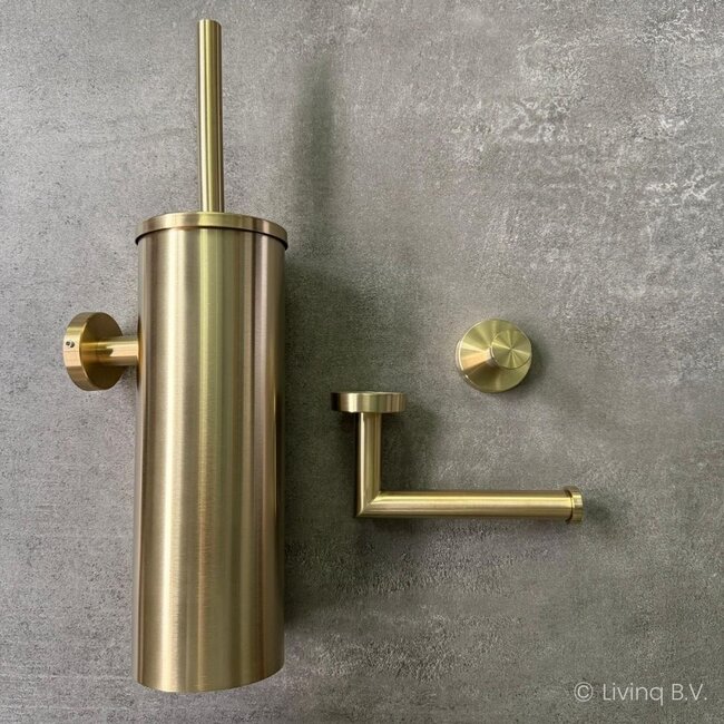 Toiletaccessoireset 3-delig Goud