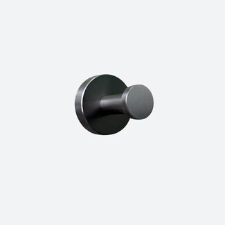 Handdoekhaak Gun metal