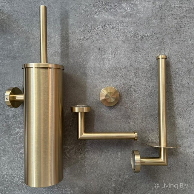 Toiletaccessoireset 4-delig Goud