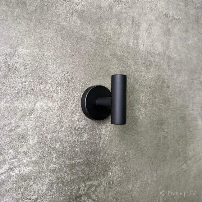 Toiletaccessoireset 6-delig Zwart