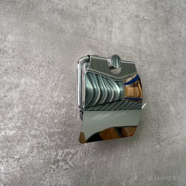 Toiletaccessoireset 3-delig Chroom