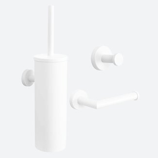 Toiletset 3-delig Wit