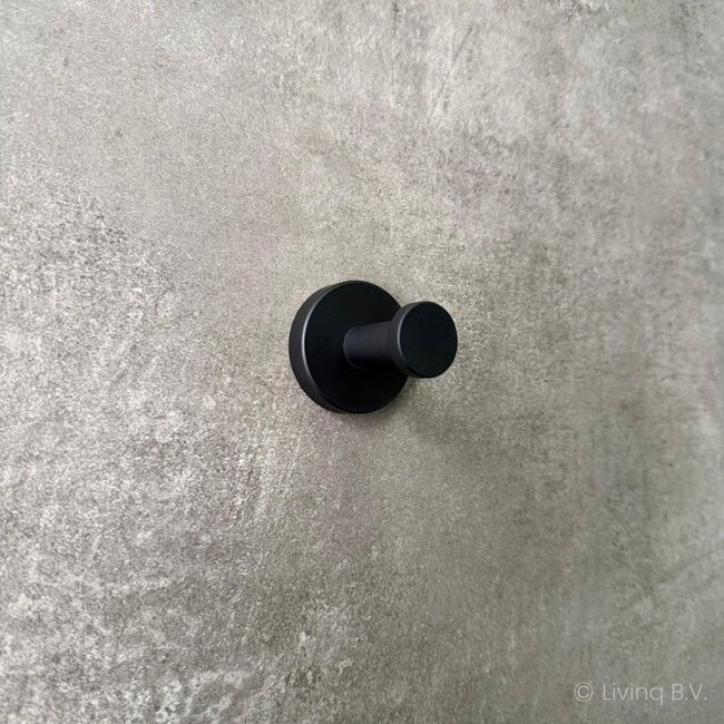 Toiletaccessoireset 3-delig Zwart