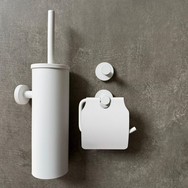 Toiletaccessoireset 3-delig Wit