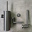 Toiletaccessoireset 4-delig Gun metal